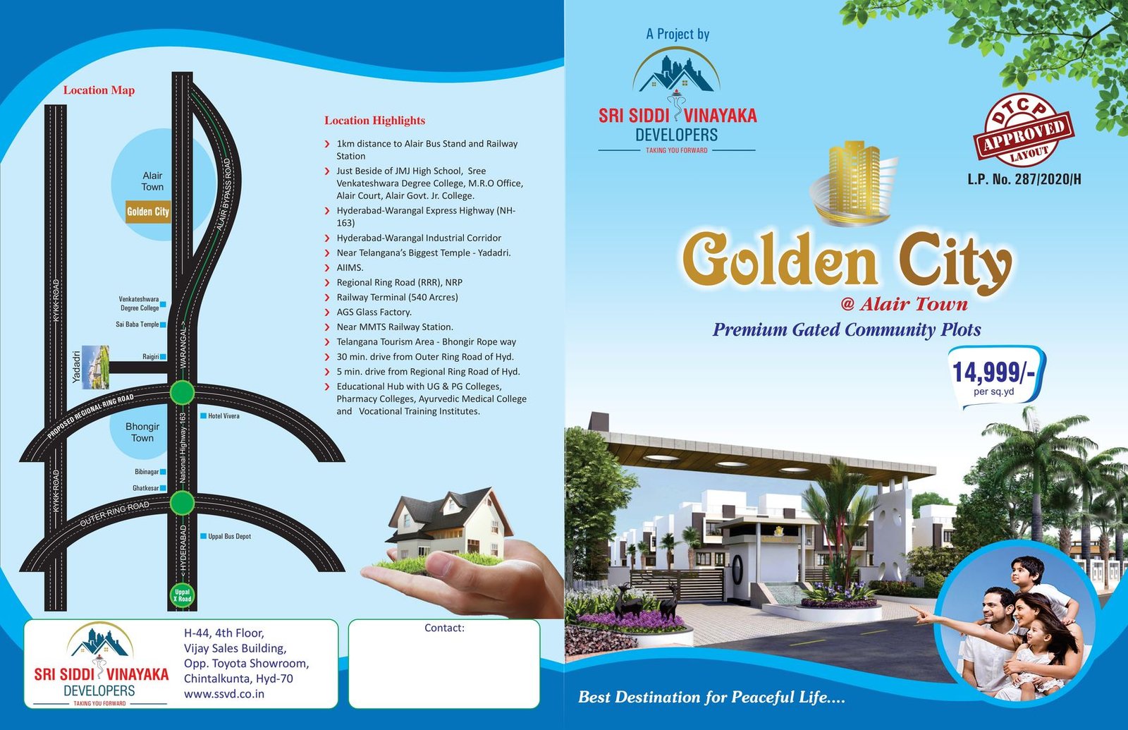 Golden City — Premium Gated Community Plots at Alair Town