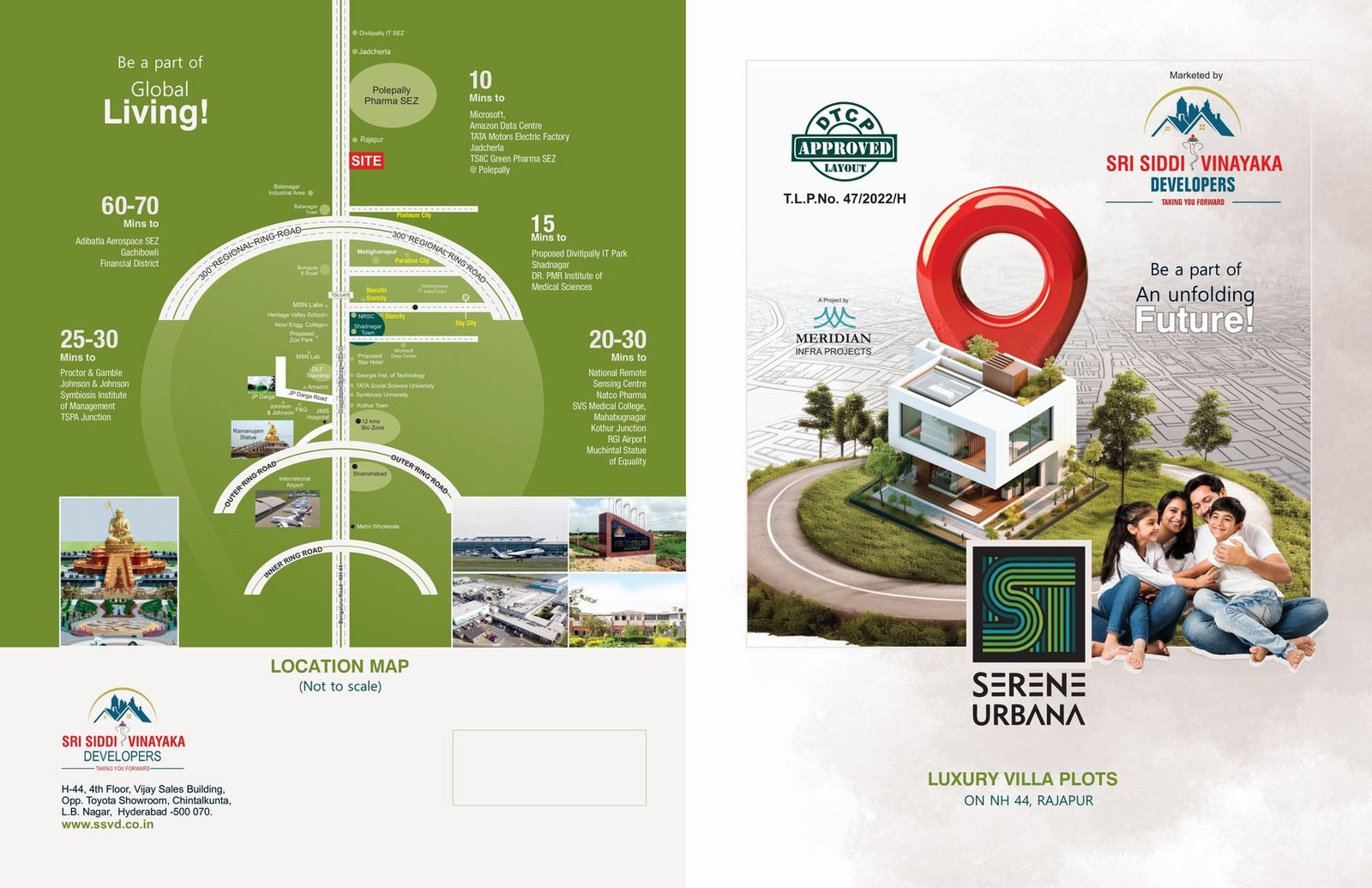 Serene Urbana — Luxury Villa Plots on NH-44, Rajapur